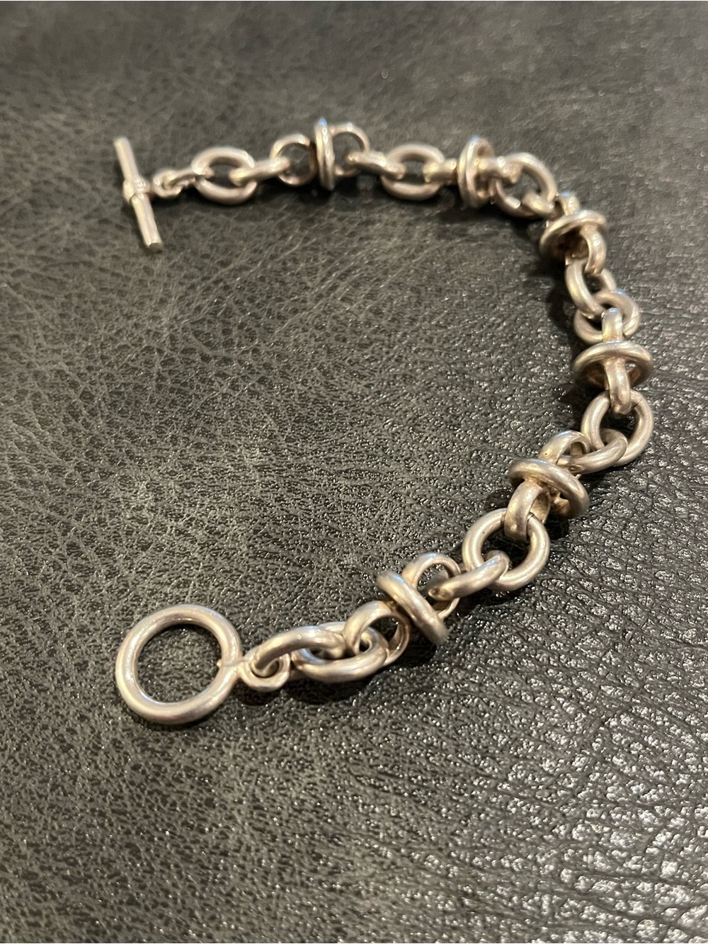 940 Silver Link Toggle Bracelet - Silver